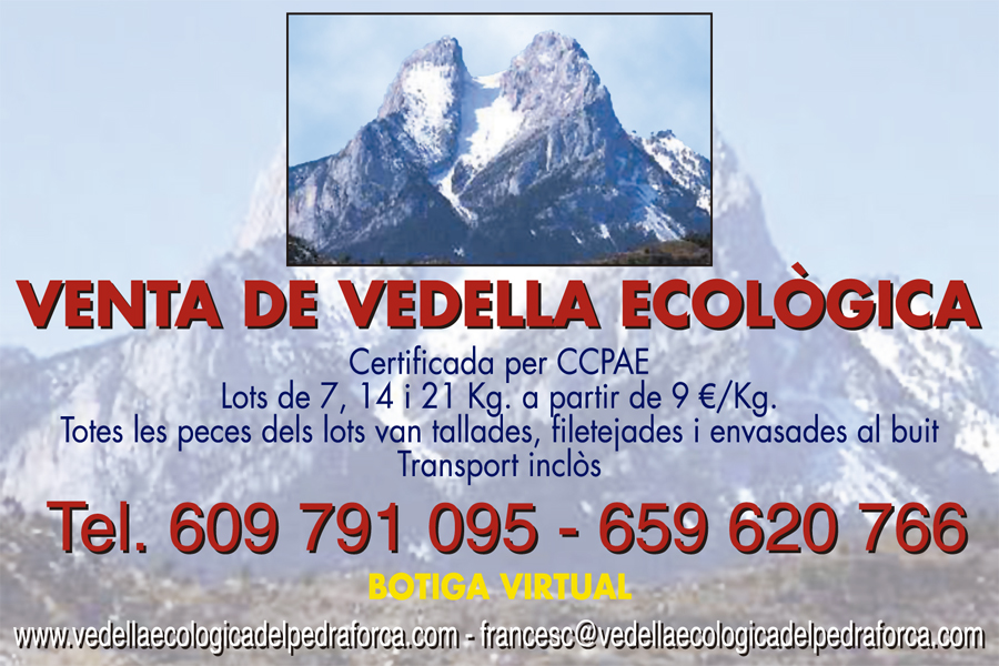 Vedella Ecologica Pedraforca