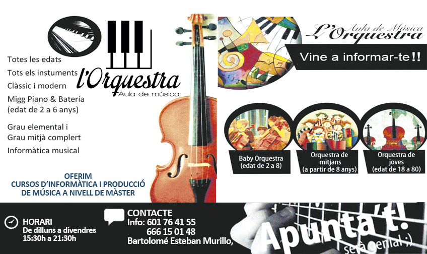 Aula de Música l'Orquestra