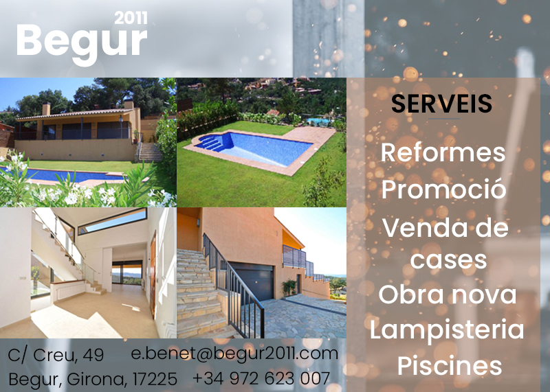 Begur 2011 construccio serveis s.c.