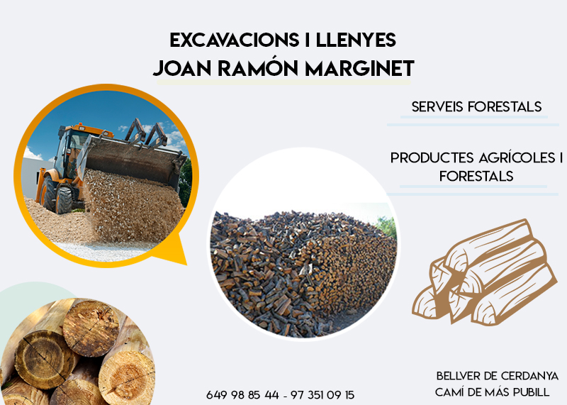 Excavacions i llenyes Joan Ramón Marginet