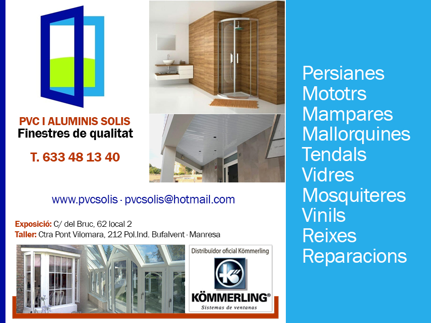 PVC Solis - Finestres
